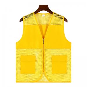 China High Visibility Road Safety Products OEM Logo Reflective Safety Vest supplier