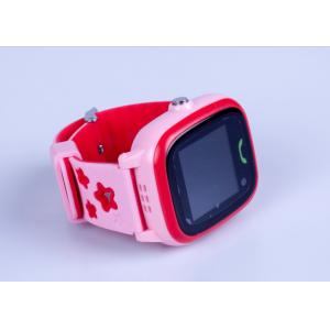 China 3 Colors Portable GPS Tracker , Interaction Touch Screen GPS Tracker Watch For Family supplier