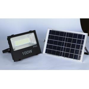 China IP65  100w Solar Flood Light , Outdoor Solar Flood Light With Remote Control supplier