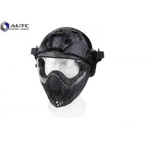 China TPU PC Lens High Cut Ballistic Helmet Accessories With Face Shield supplier