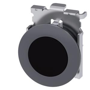 China PLC 3SU1060-0JA10-0AA0 Metal Matt Desligado Botão Flat e Bezel Recessado Montagem Preta SIRIUS ACT Pushbutton wholesale