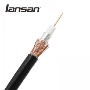 China CCS Conductor PE Jacket RG59 Coaxial TV Cable For Camera supplier