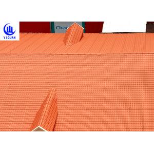 Coloured Glaze Asa Upvc Synthetic Resin Roof Tile 2.5mm thickness Bamboo Design