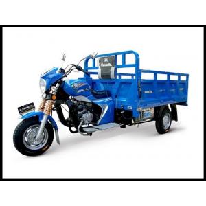 Motorized Type 150CC Cargo Tricycle , Open Body Three Wheel Cargo Motorcycle