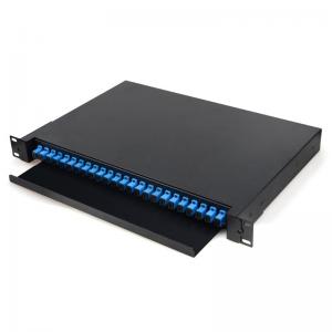 China Single Mode Or Multimode Fiber Optic Patch Panel G652D/G657A1 supplier