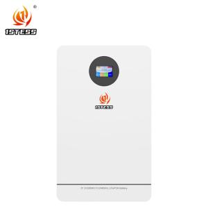China High Capacity 200Ah 51.2V 10.24kwh Lifepo4 Powerwall Wall-mounted Energy Storage Lithium Ion Battery 6000 Cycles wholesale
