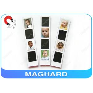China Blank Magnetic Photo Frame Collage , Baby Fridge Magnets with Epoxy OEM supplier