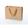 Luxury big size garment paper shopping bag with handle,kraft paper shopping bag