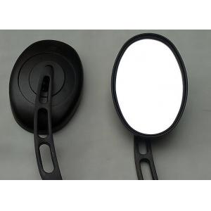 Elliptic - Shaped Motorbike Rear View Mirror With Hollowed Out Handbar