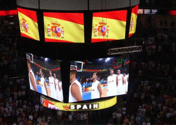 HD Digital Stadium Perimeter LED Display , 6mm SMD Perimeter LED Screen