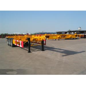 China 3 axle skeletal chassis skeletal semi trailer supplier supplier