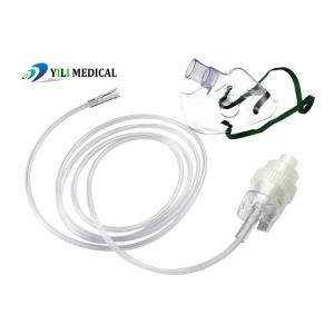 Portable Oxygen Nebulizer Mask With Mouthpiece , Multipurpose Venturi Mask Nebulizer