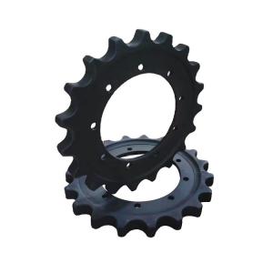 China Custom Roller Chain Sprocket Excavator Drive ZAX330 40Mn2 Material supplier