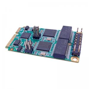 Winyao Gigabit Network Card Mini PCIe Slot To RJ45 Ethernet Interface Dual Port