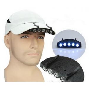 Super Bright 5LED Fishing Light Headlight Flashlight Clip-On Cap Head Light Outdoor Campin
