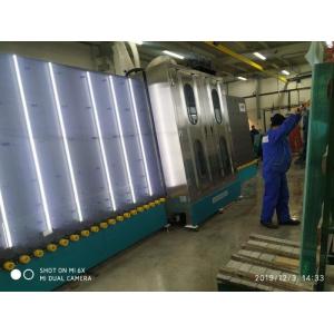 2000Mm Height Vertical Glass Washing Machine And Drying Machine With 0.1mm Brushes