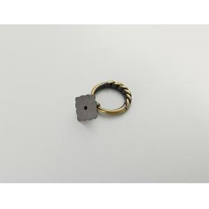 China Zinc Alloy Hardware Furniture Handles And Knobs Drawer Ring Single Hole supplier