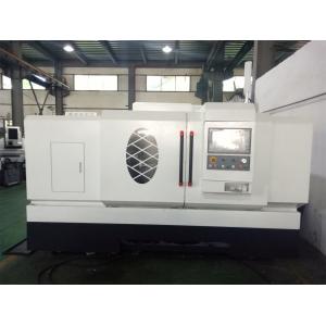 China Flat Bed Slant Bed Vertical Machine CNC Lathe CNC Turning Axial Parts 250mm Sleeve With 11KW Spindle Motor supplier