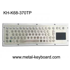 China Metal Industrial Computer Keyboard With 70 Keys Touchpad Keyboard supplier