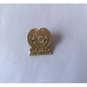 China Zinc Alloy Gold Plating pin Hard Enamel Masonic badge with one butterfly supplier