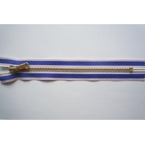 China #15 Canvas zipper , Metal Teeth Zipper with Golden & Silver Pull zipper bag supplier