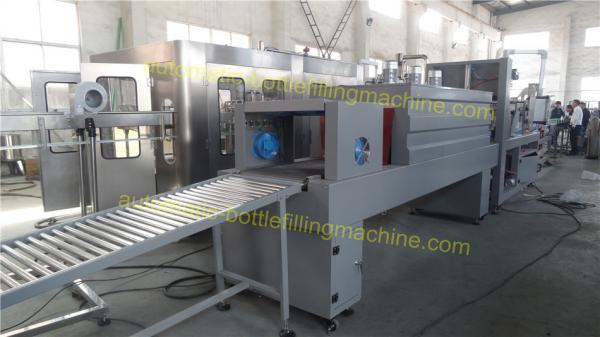 Semi Automatic Shrink Wrap Machine , Label Packaging Machine With Steam