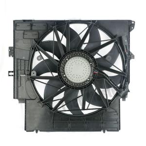 China BMW F25 600W Auto Cooling Fan 17427560877 Radiator Fan Replacement supplier