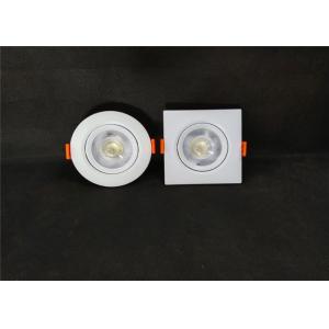 3W Adjustable Angle SMD Recessed Ceiling Spotlights , White LED Downlights Bedroom