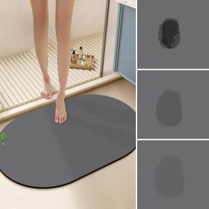 Water Absorbent Non Slip Bath Mat for Kitchen and Door 40*60cm Classic Design Style