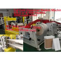 China High Speed Napkin Tissue Paper Processing Machine 2 Lanes With Printing Embossing on sale