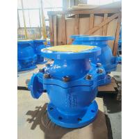 China Flange Cast Iron Ball Valve A105 ENP Ball And 2Cr13 Material on sale