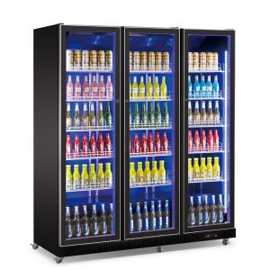 China 3 Doors Vertical Beer Drink Cooler Commercial Refrigeration Equipment supplier
