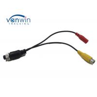 China 4 Pin to RCA Adapter DVR Accessories Female 4-Pin to RCA (A/V) Adapter Wire on sale