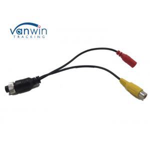 China 4 Pin to RCA Adapter DVR Accessories Female 4-Pin to RCA (A/V) Adapter Wire supplier