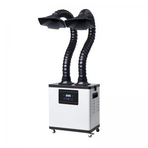 China F6002D Soldering Fume Extractor 200W Antiwear With Double Arm supplier