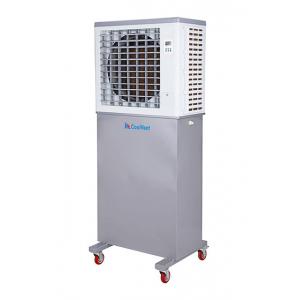 60L Industrial Portable Evaporative Cooler 0.28kW With Big Stainless Steel Water Tank