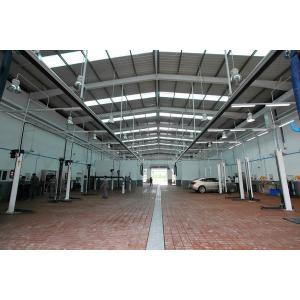 China High Performance Light Metal Steel Structure Workshop Buildings For Auto Repair Center supplier