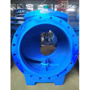 Rubber Sealed Eccentric Ball Valve / WCB Ball Valve With Strong Decontamination Capabilities