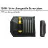 12-IN-1 Interchangeable Screwdriver