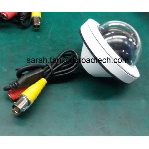 Bus Security & Surveillance Mini Metal CCTV Dome Cameras with Audio Output
