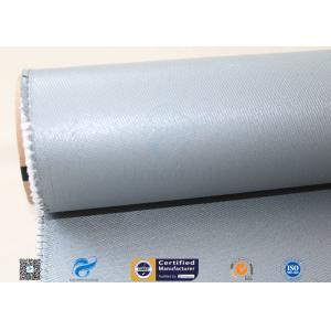 Electrical Insulation Silicone Fiberglass Fabric / Glass Fibre Cloth Fire Resistant