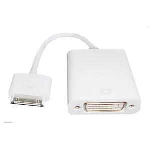 China connecteur de dock de 30 bornes à l'adaptateur de câble de DVI pour l'iPad 2 de l'iPhone 4 iPad1 on sale