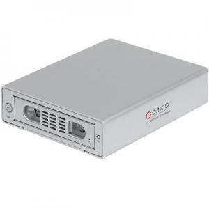 ORICO 3519SUS3 Full Aluminum Tool Free 3.5-inch SATA to USB3.0 &amp; eSATA External Hard Drive Enclosure