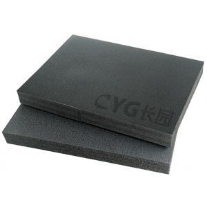Black Fire Retardant Insulation Foam 12mm / 15mm Thickness With Aluminium Foil