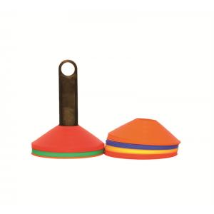 Training Football Kids Sports Cones Disc Cones With Carry Bag And Holder