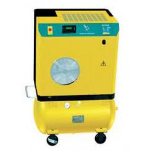 ISO Plastic Ancillary Machine Moveable Screw Air Compressor With Air Receiver