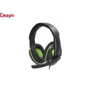 China Super bass good quality gaming computer headphones with mic and volume control supplier