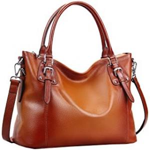 ODM Women'S Genuine Leather Purse Crossbody Satchel Top Handle Tote Bag