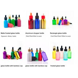 1oz 50ml Cosmetic Glass Bottles With Glass Pipette For Essential Oil  OEM