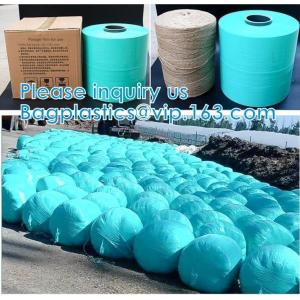 China Silage, Hay, Maize Protection bael Wrap, Film, Agriculture Grass Bale Pack, Silage Stretch Film, UV Resistant supplier